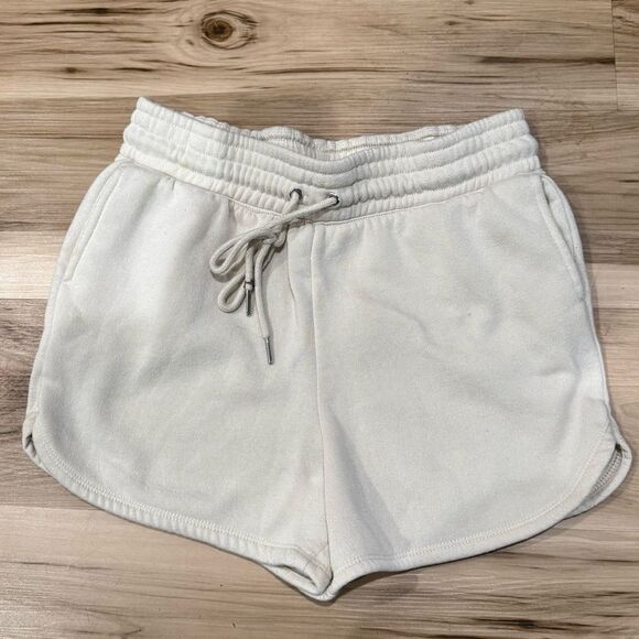 Better Together Cream Sweatpants Comfy Shorts Women's Large - Picture 1 of 3